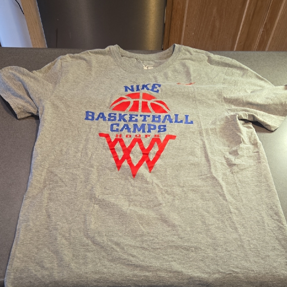 Nike Gray Basketball Graphic T-Shirt